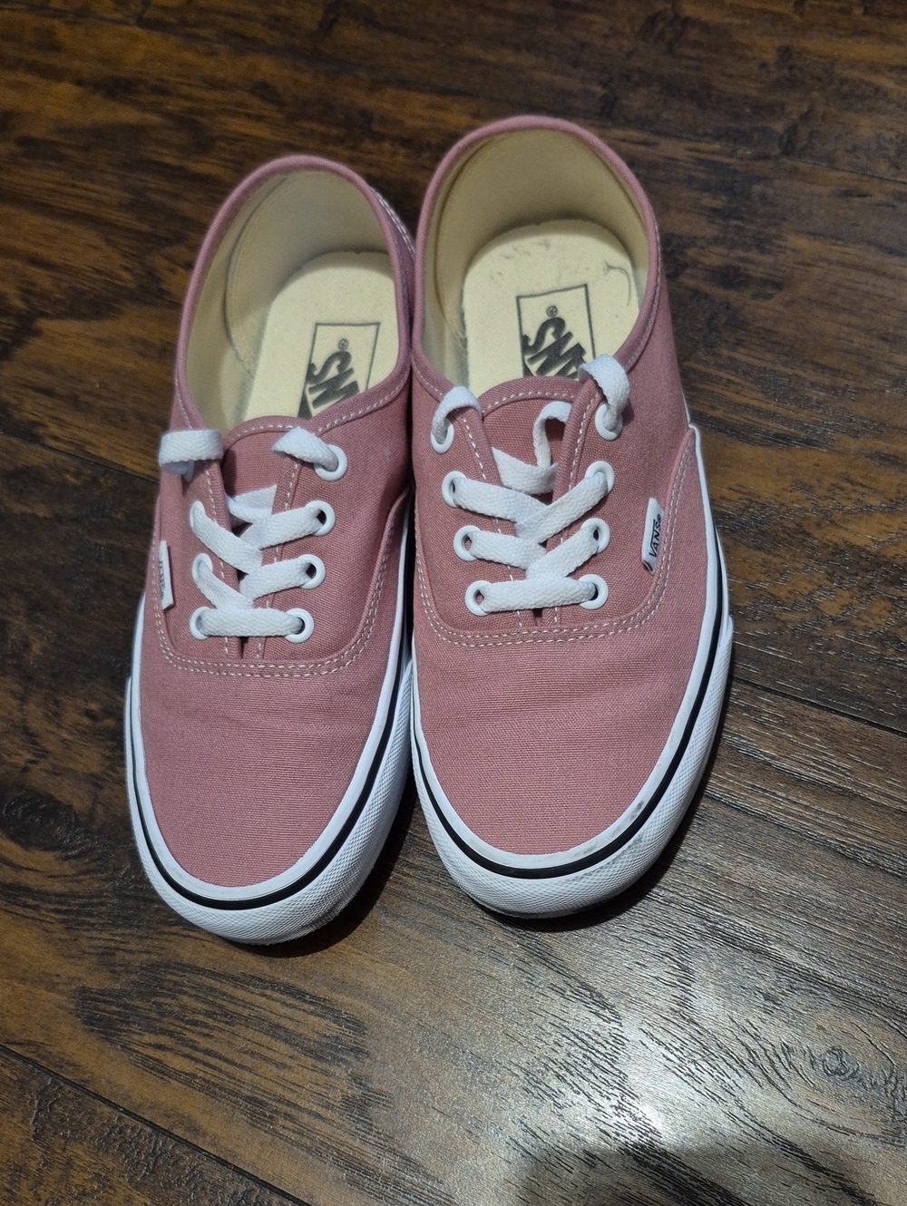 Vans Authentic Canvas Sneakers in Dusty Rose